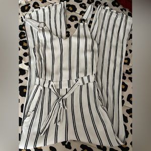 Tank romper with pants